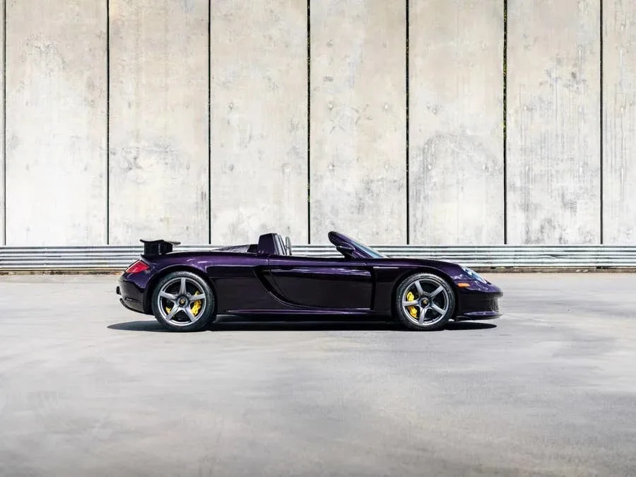 2005 Porsche Carrera GT in Purple Carbon For Sale With Only 448 Miles