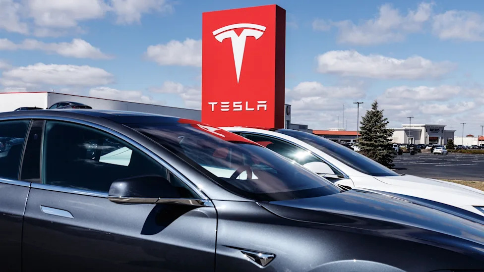 Some Tesla Model Ys can now power fridges, tools, and campsite gear through a new add-on