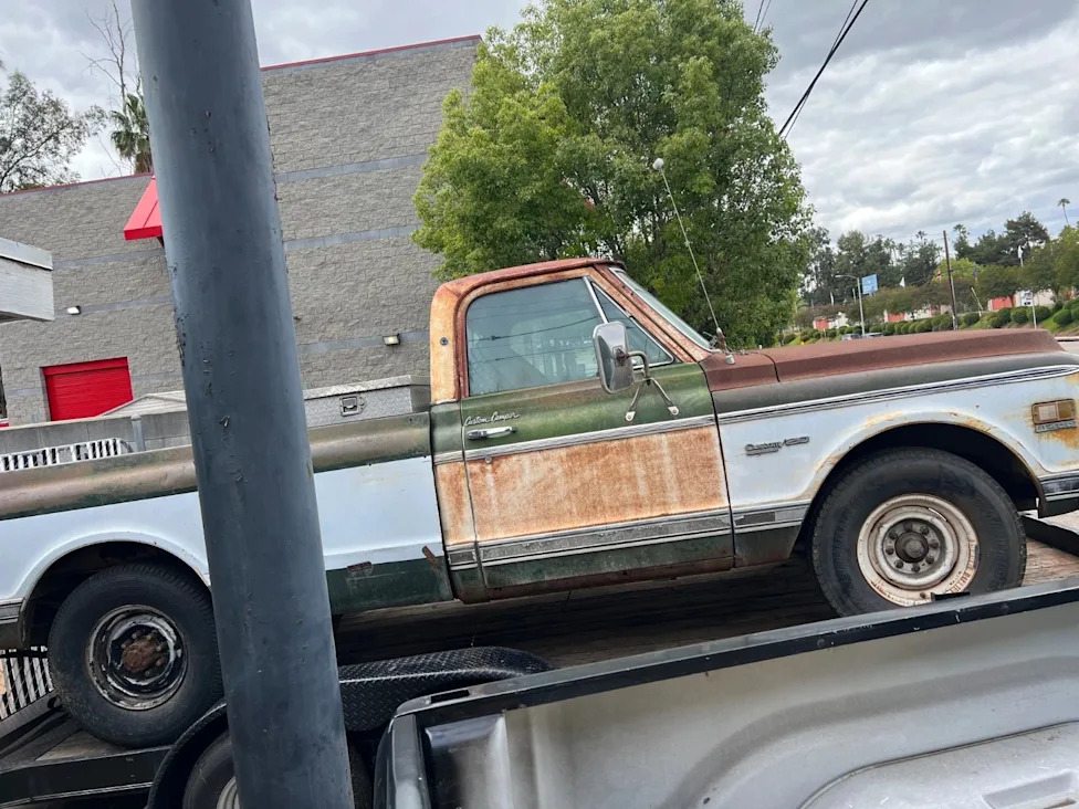 1972 Chevrolet C20 Big Block Barn Find Surfaces in Santee, California