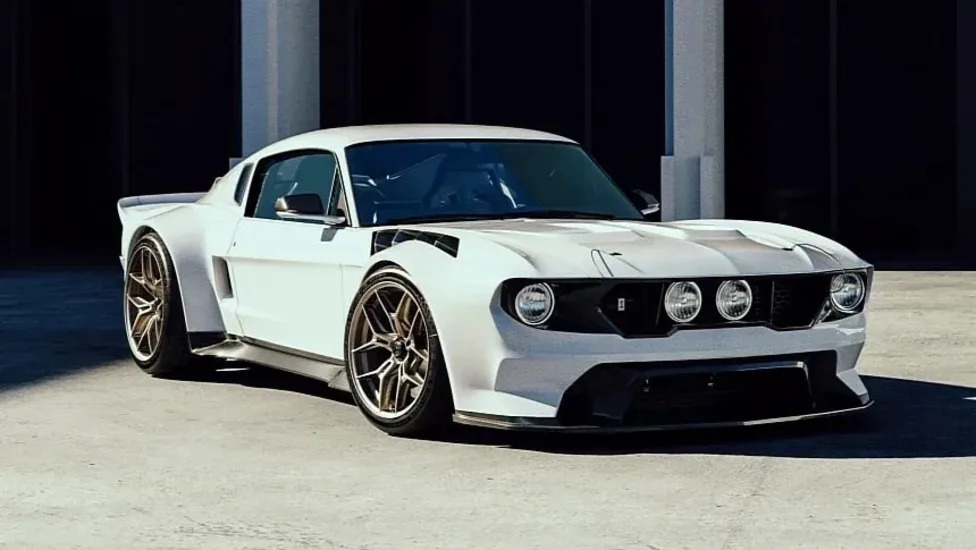 Ford, Ford Mustang, Ford Mustang Shelby GT500, Virtual Ford Mustang GTD-K Blends Shelby GT500 Heritage With Modern GTD Performance Styling