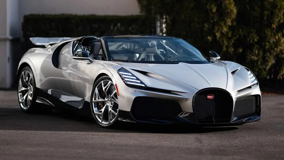Bugatti, Delivery-Mile Bugatti Mistral Surfaces, Could Fetch Eight Figures