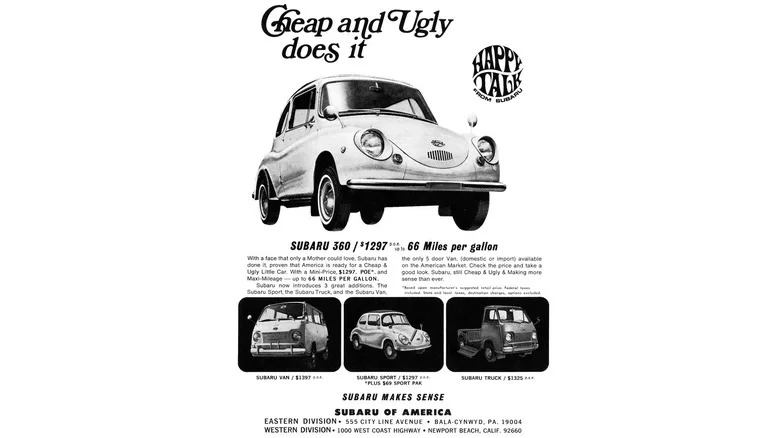 Subaru's Smallest Production Car Was Its First To Be Sold In The US, Here's Why The Microcar Failed