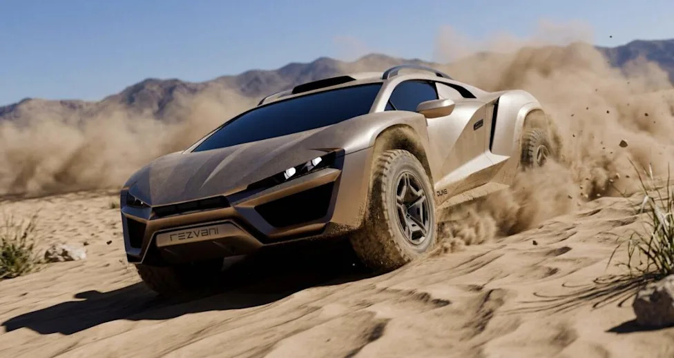 Lamborghini, Rezvani's 800-HP Dune Is Real, and the Fine Print Reveals It's Built on a Lamborghini Huracán