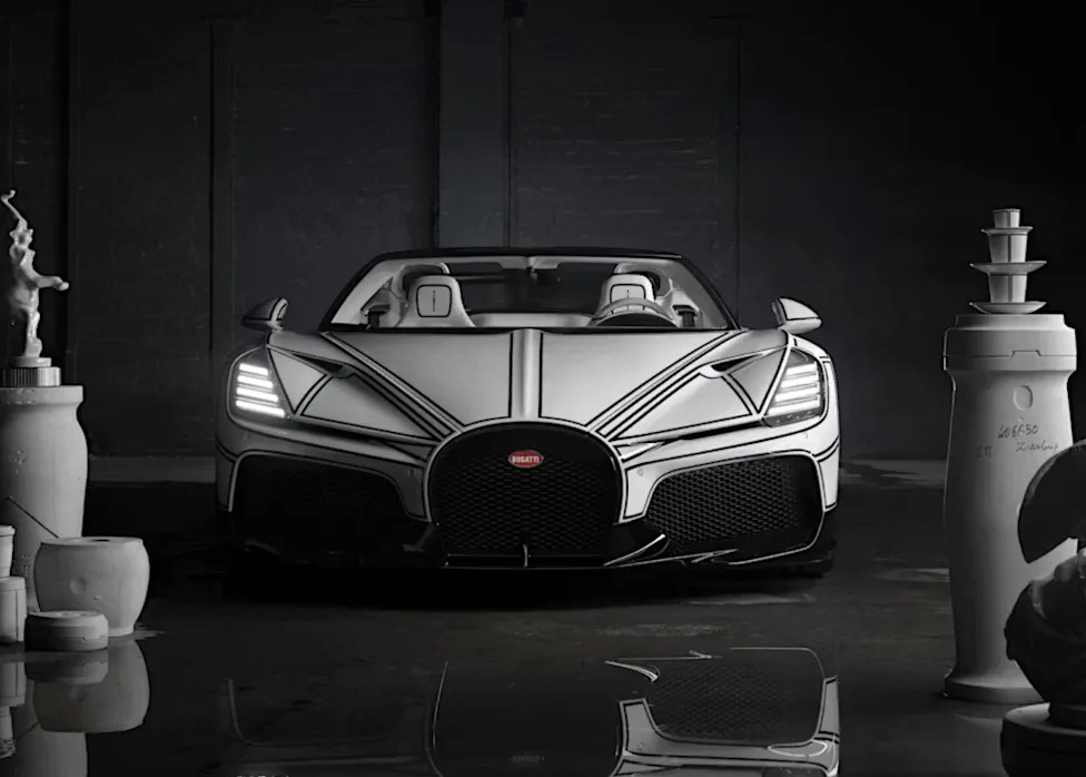 Bugatti, Bugatti W16 Mistral 'Blanc Éternel' Marks the End of the W16