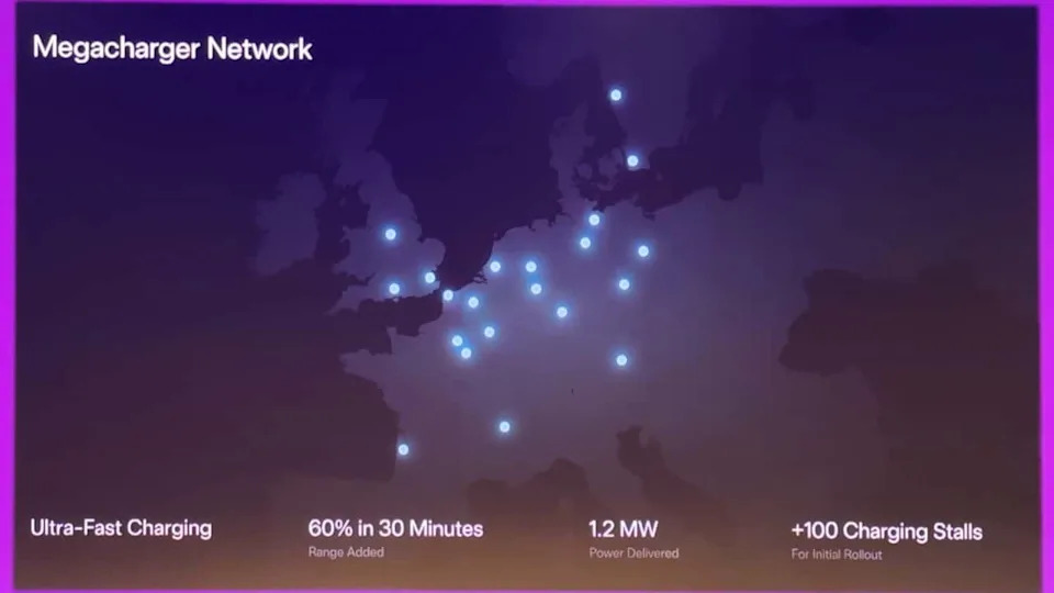 Tesla's European Megacharger Rollout Starts With Over 100 Megawatt-Capable Chargers