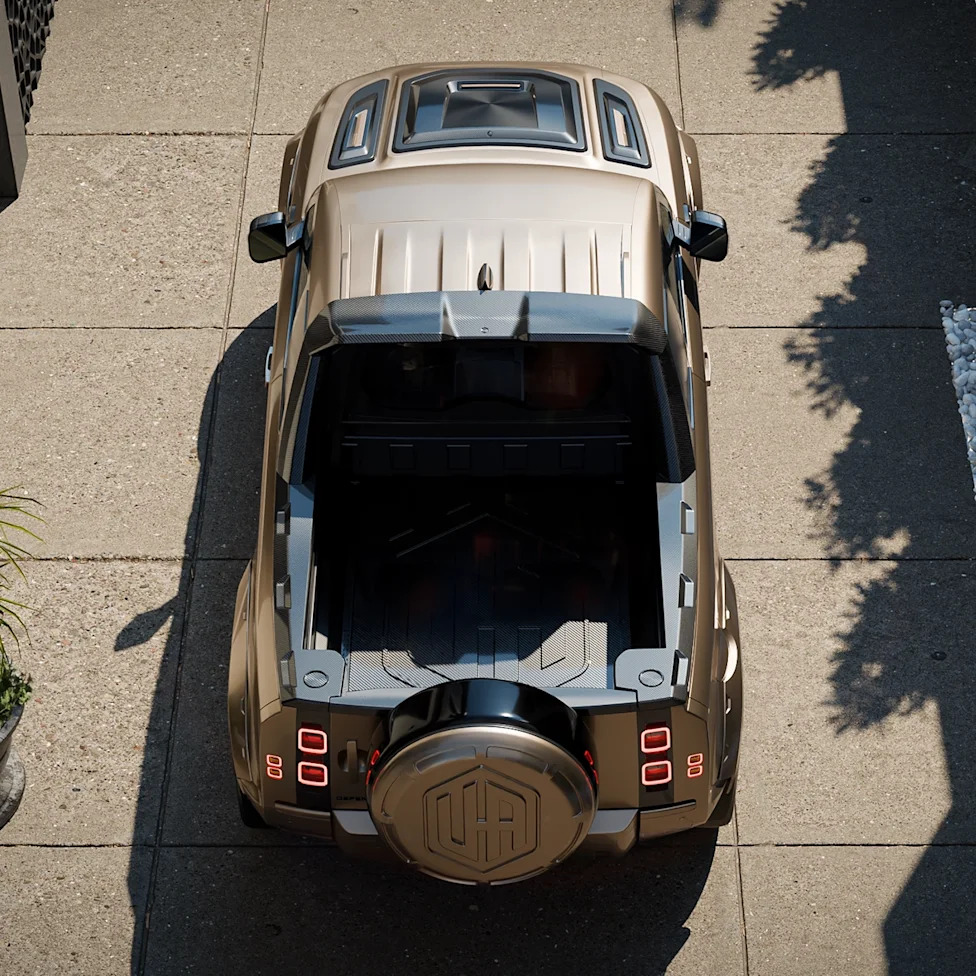 This British Company Is Turning the Land Rover Defender Into a Carbon-Fiber-Bodied Sport Truck