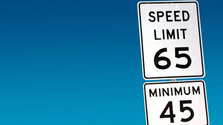 Why Do Some Speed Limit Signs Have A Black Background?