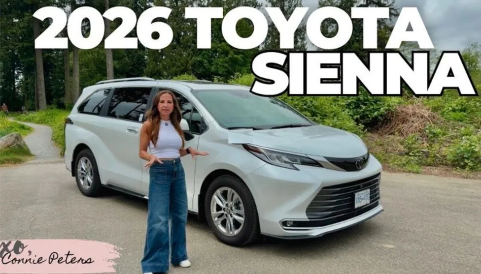 Toyota, AWD, I Love Minivans! 2026 Toyota Sienna Limited Hybrid AWD