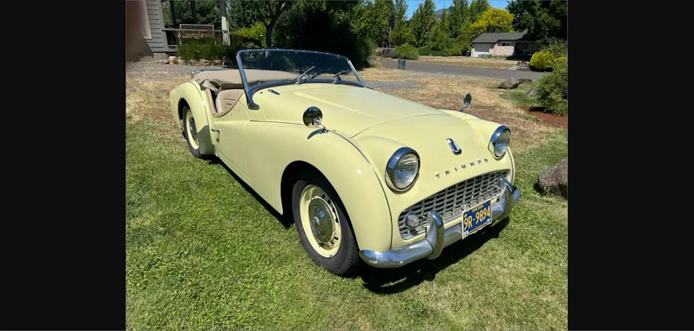 31 Years, One Owner: This 1959 Triumph TR3A Rode Through Glacier and Yellowstone