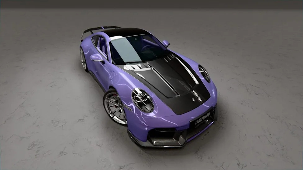 Larte Design Turns Porsche 911 Carrera Into A Carbon Fiber-Clad Head-Turner