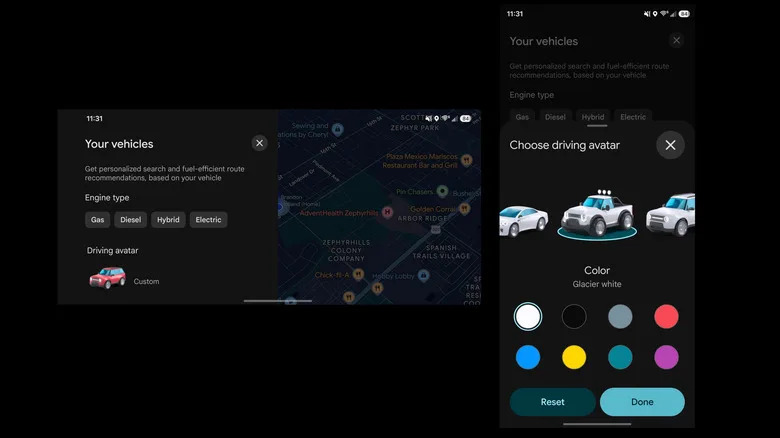 You Can Change Your Google Maps Car Icon Without Even Touching Your Phone