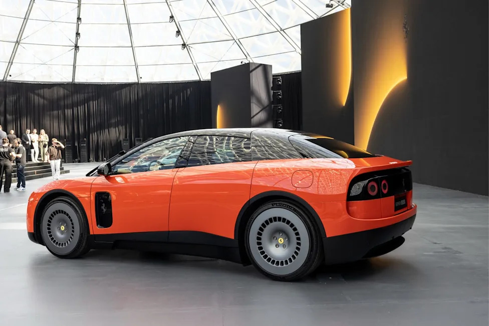Ferrari Luce Designer Mark Newson Explains the EV's Radically Unconventional Looks