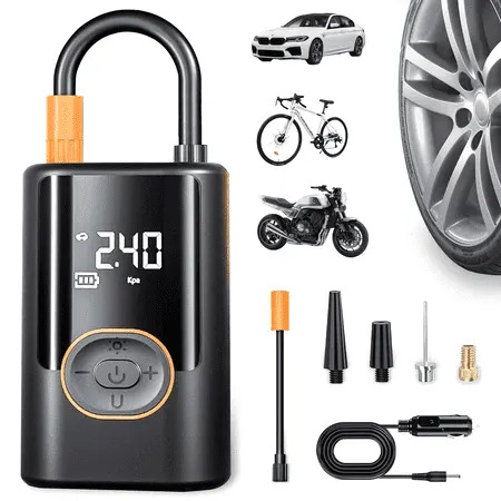 Walmart's 'Easy to Use' 3-in-1 Cordless Tire Inflator Triples as a Flashlight and Power Bank for Just $18
