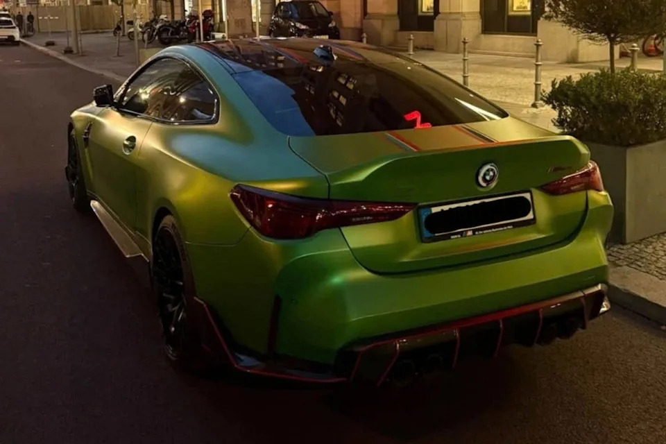 Only One BMW M4 CSL Exists in Frozen Tampa Bay Green
