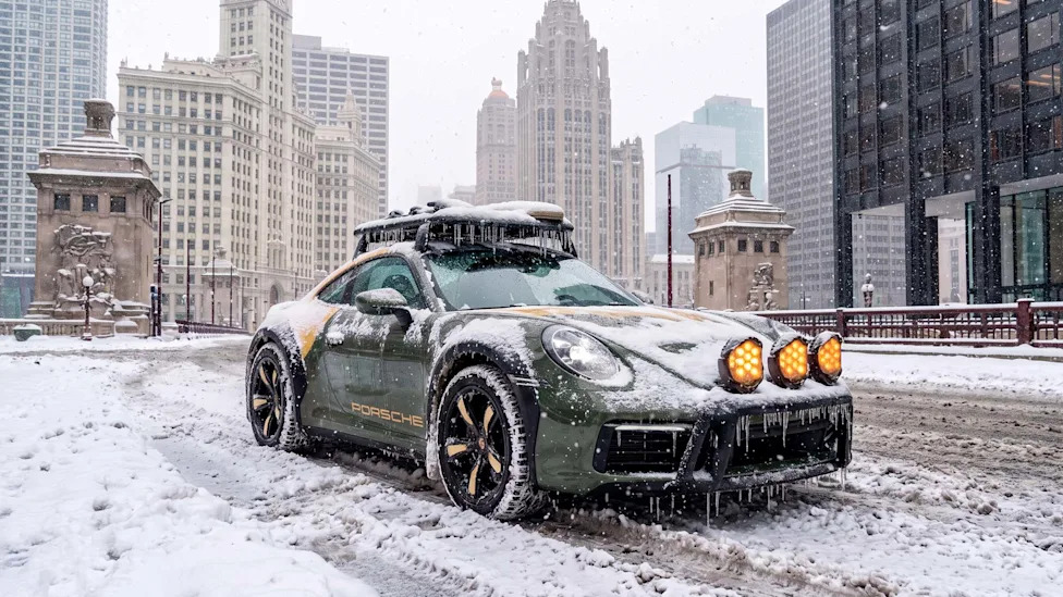 Tangent Design Group Turned a 911 Into a Safari Rig, and Its Lift Kit Trick Is the Real Story