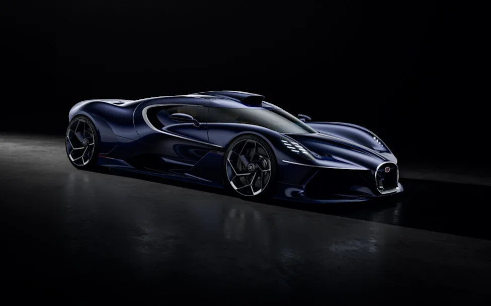 Bugatti’s Newest One-Off is a 1,600-HP Bolide for the Road: “A Sculpture of Speed”