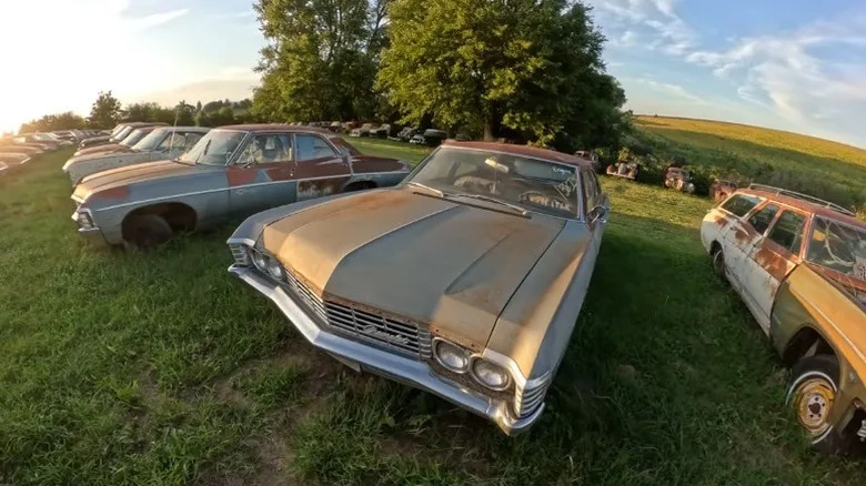 A Developer Bought The Land Around Them, Now 350 Antique Chevys Are Up For Sale