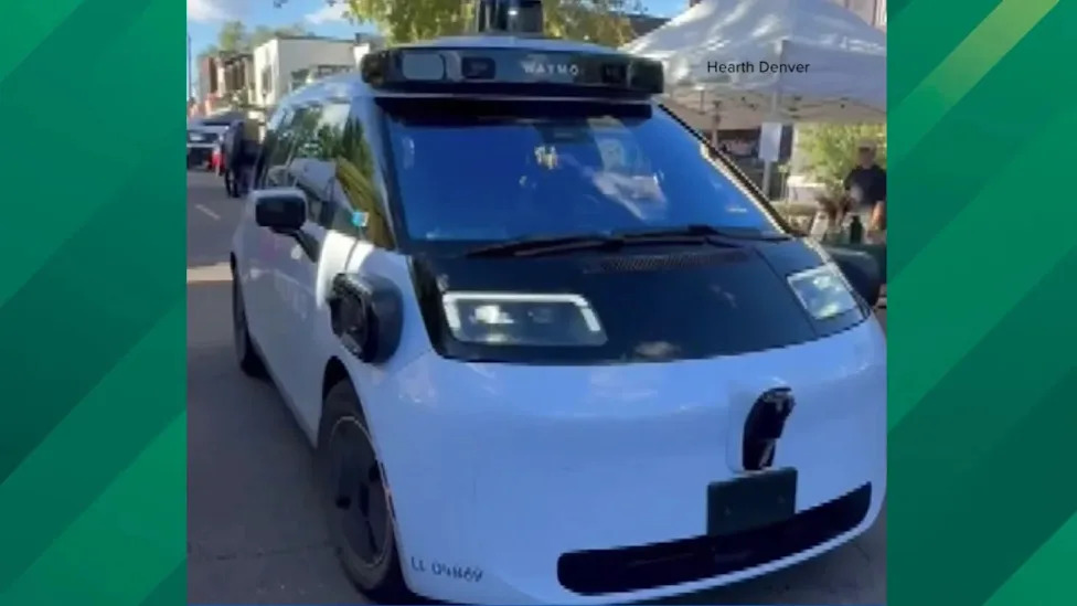 Driverless Waymo Slips Past Barricades and Into Denver Farmers Market