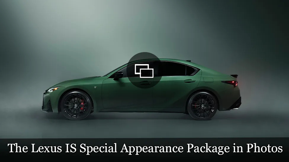 Lexus Has Brought Back the IS Sedan as Stunning Green Limited-Edition