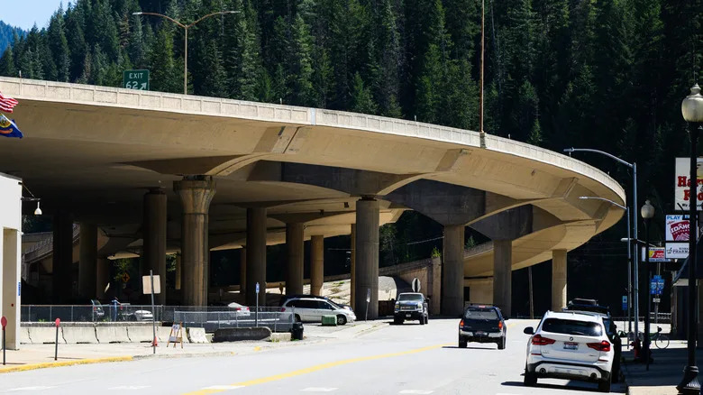 Wallace, Idaho Held A Funeral For The I-90 Highway's Last Stoplight
