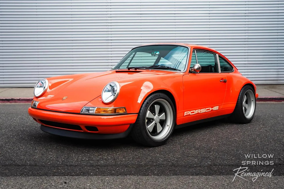 Singer's 'Elroy' 911 Is a 791-Mile Tangerine Orange Masterpiece Heading to Cars &amp; Bids