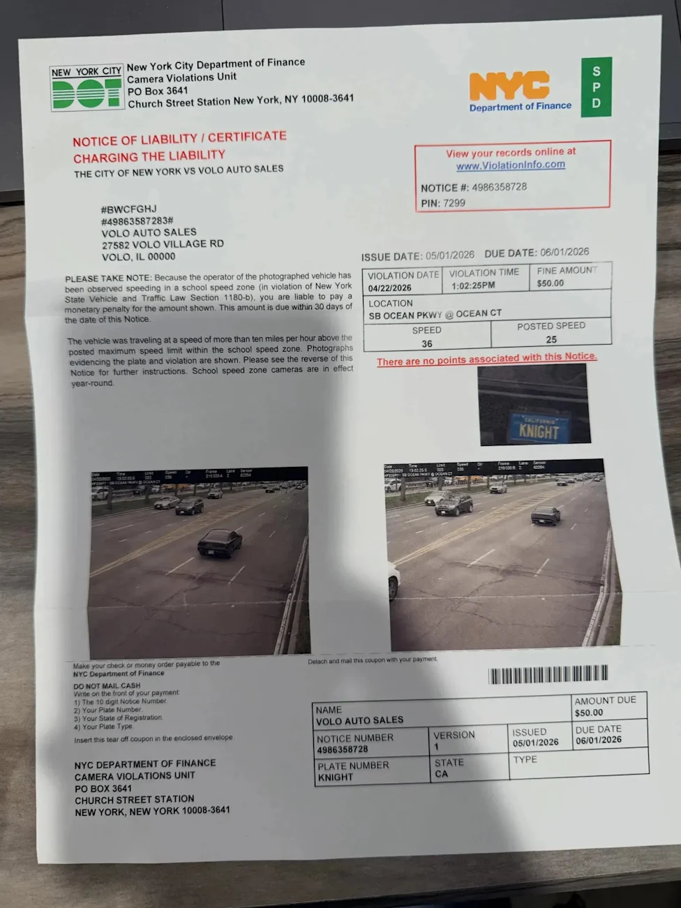 Knight Rider’s KITT Replica Receives Speeding Ticket While Parked Inside Illinois Museum