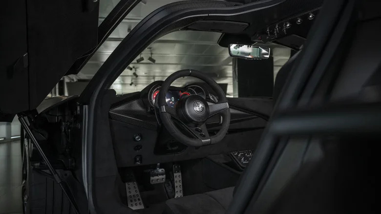 Alfa Romeo's New One-Off Supercar Is A Carbon Fiber Work Of Art