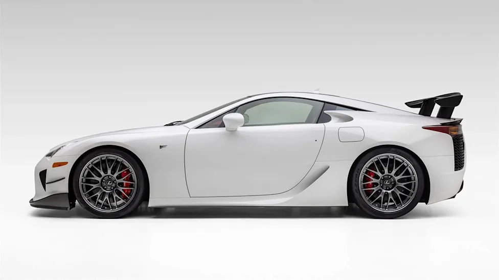 A Mint-Condition Lexus LFA With Only 72 Miles Could Soon Be Yours