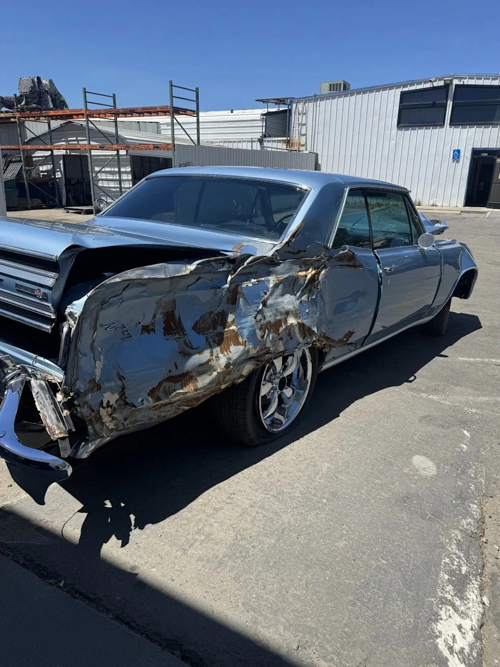 A Wrecked Chevelle SS Restomod Is Still Sitting on eBay, and the Price Barely Budged