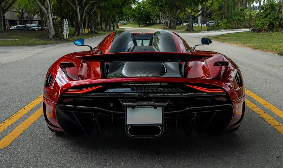 Rare 2019 Koenigsegg Regera With Ghost Package Set for Nashville Auction