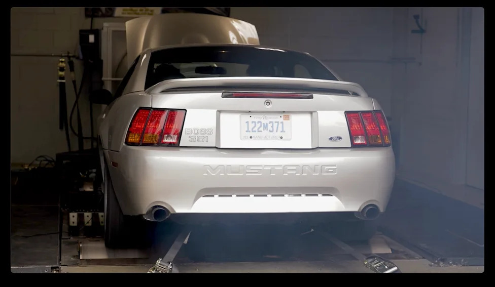 Ford’s V-10 ‘Boss 351’ Mustang Is Back On the Road, Hear It Roar On a Dyno