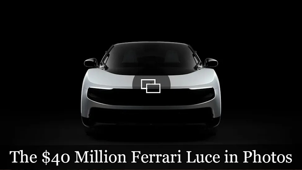 The First Ferrari Luce Sold for $40 Million This Weekend