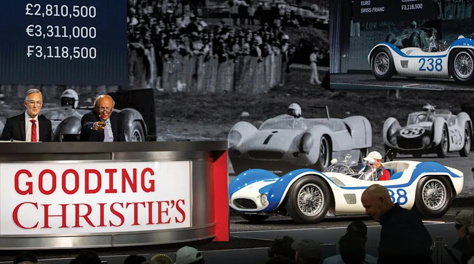 Maserati, 1959 Maserati Tipo 61 Birdcage Sets a $4.24M World Record at Pebble Beach