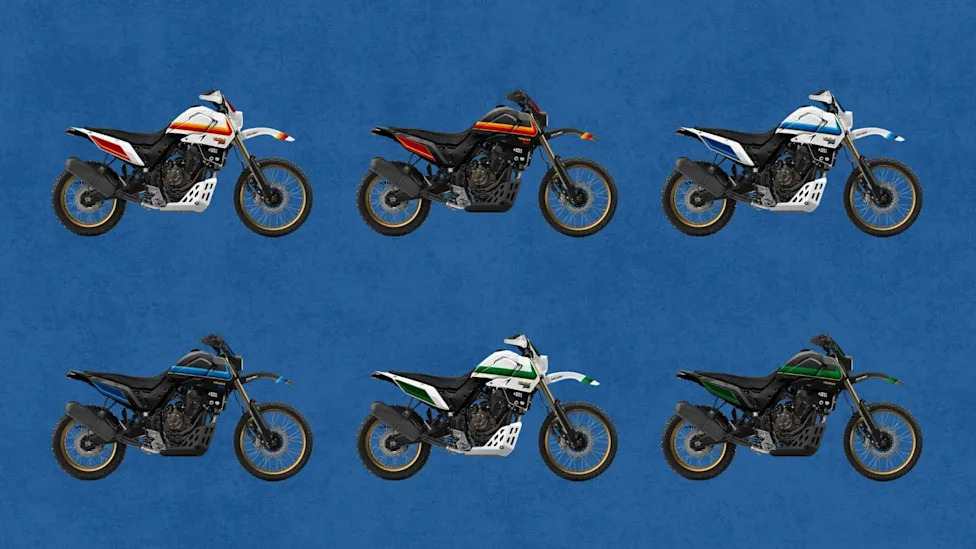 These Yamaha Ténéré 700 Fairing Kits Bring The 1970s Back. Bell Bottoms and Acid Not Included