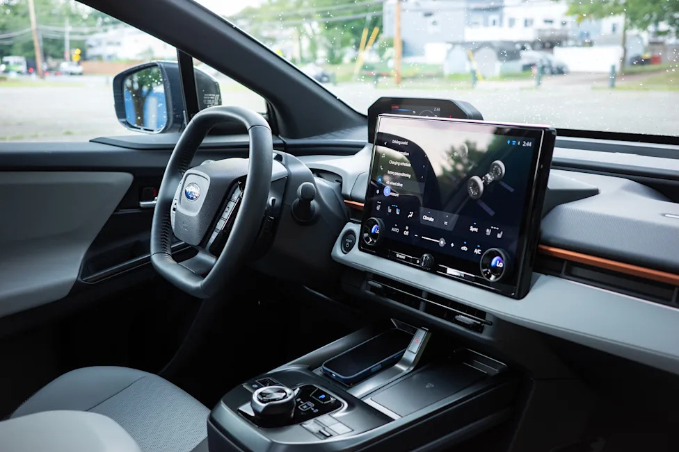 The Subaru Uncharted’s Steering Wheel Is Surprisingly Good