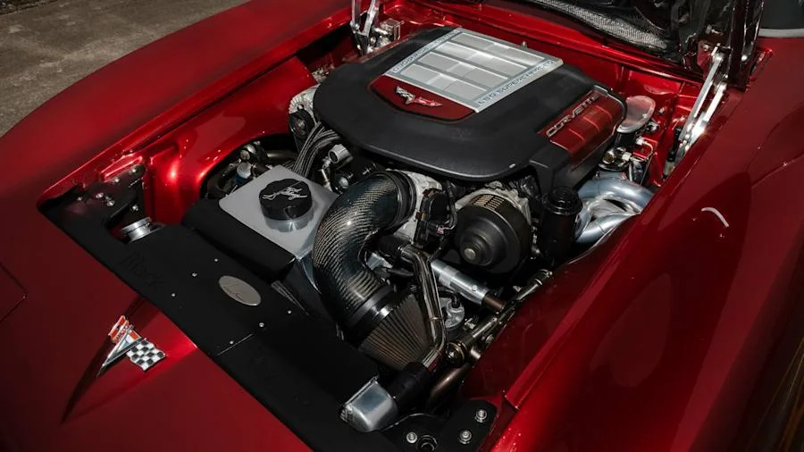 SEMA-Debuted 638-HP 1963 Corvette Split-Window Restomod For Sale at Mecum Nashville