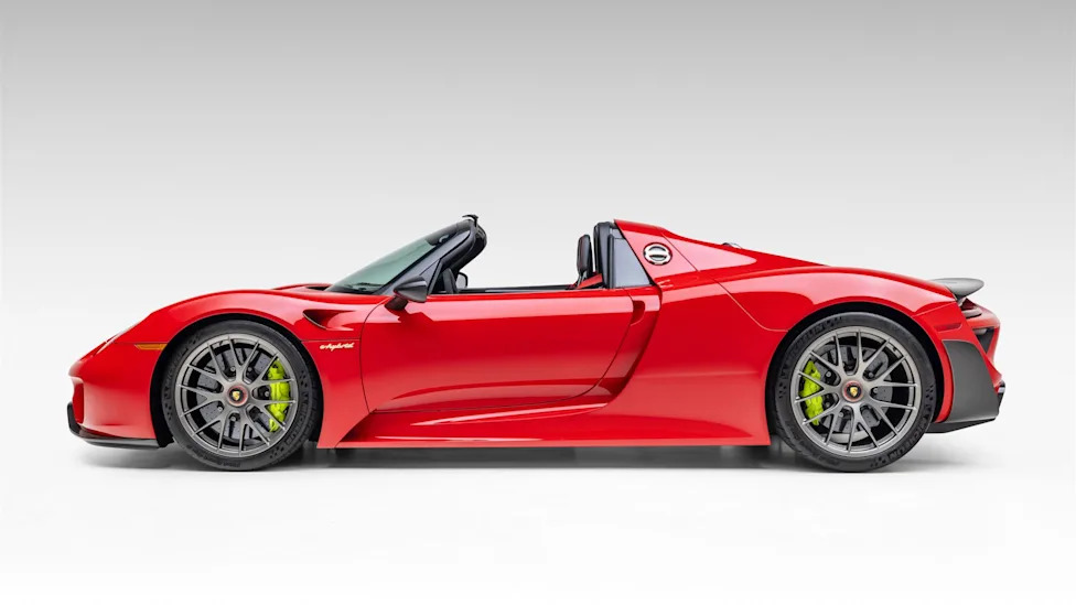 This 2015 Porsche 918 Spyder Weissach Is For Sale on Mecum at Monterey 2026