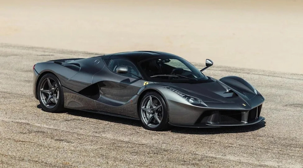 Battery, Rare Grigio Ferro LaFerrari With Fresh Factory Battery Heads to Zoute Concours Sale