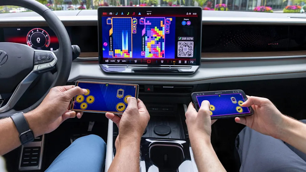 VW Turns Your Car Into A Video Game Console... But There’s A Subscription Catch