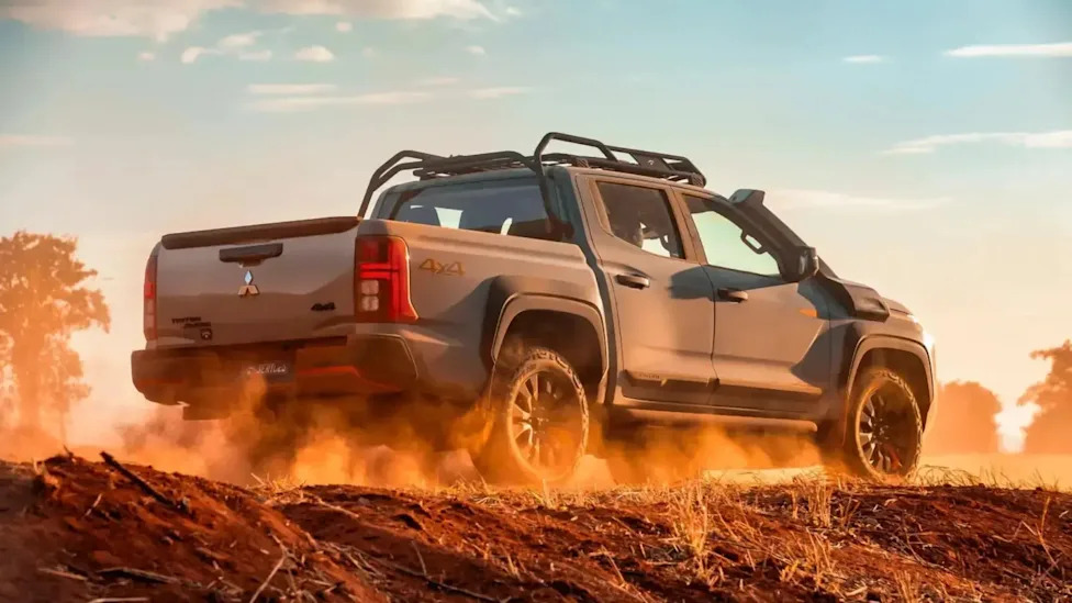 All-New Mitsubishi Triton Comes With A Shovel And Steel Roof Rack... But We Can't Buy It