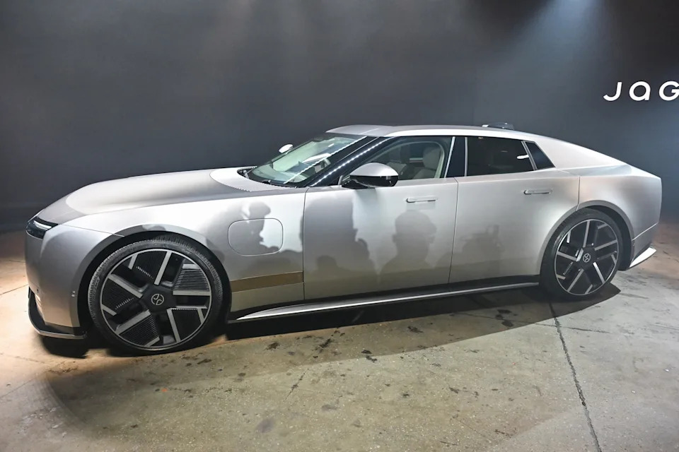 Jaguar unveils 6-figure electric sedan it hopes marks a turnaround