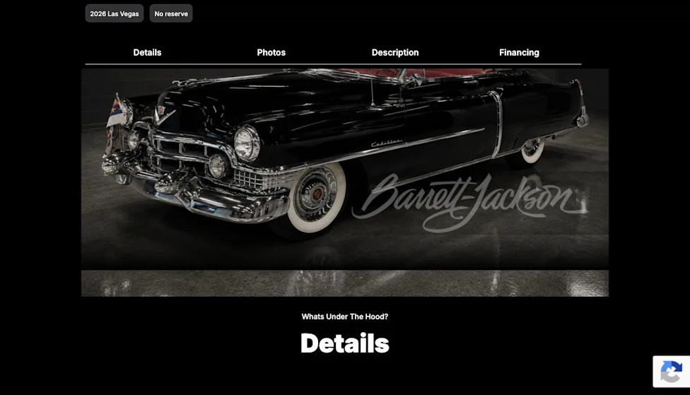 Cadillac, Queen Elizabeth II's 1951 Cadillac Royal Parade Convertible Headlines Barrett-Jackson's Las Vegas Return