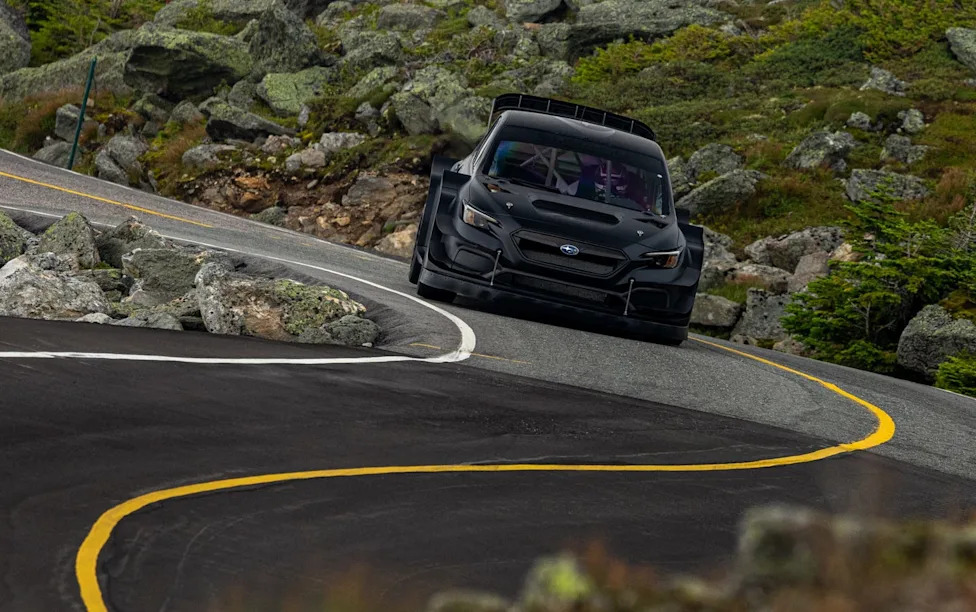 Scott Speed Obliterates Mount Washington Hill Climb Record in Subaru WRX ‘Project Midnight’