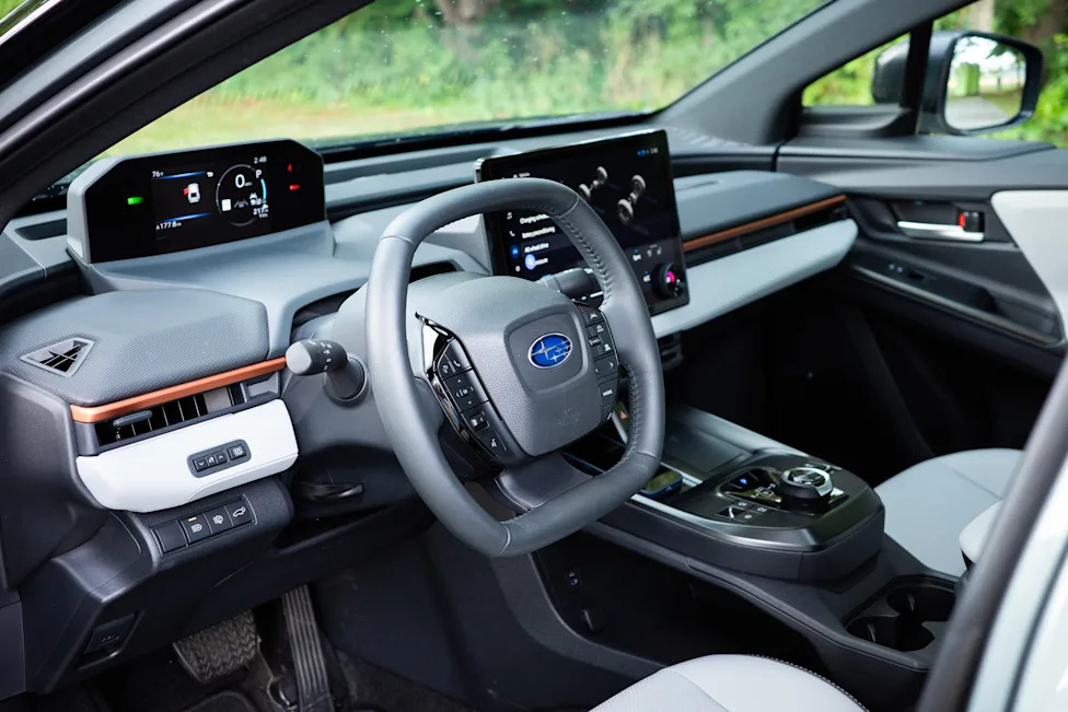 The Subaru Uncharted’s Steering Wheel Is Surprisingly Good