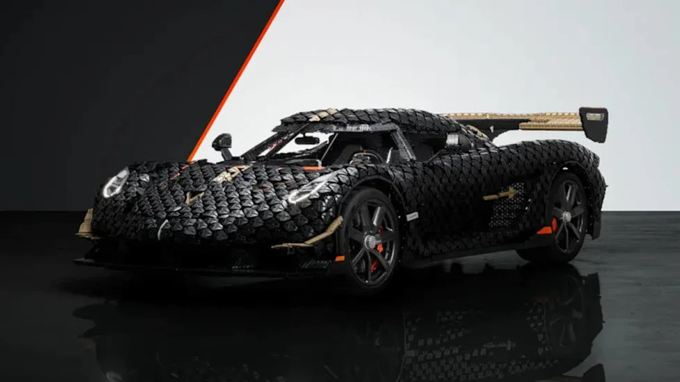 This Full-Size Lego Koenigsegg Hypercar Can Hit 69 MPH