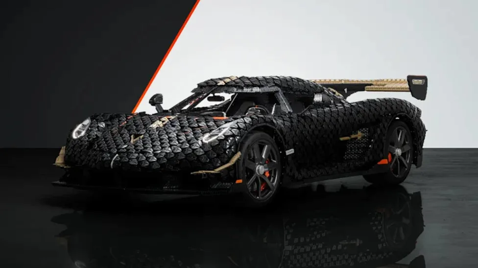 This Full-Size Lego Koenigsegg Hypercar Can Hit 69 MPH