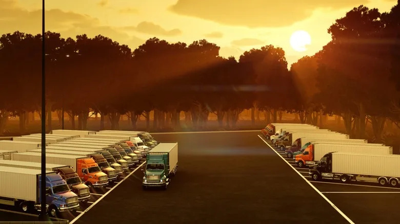 Can You Park A Car At A Truck Stop?