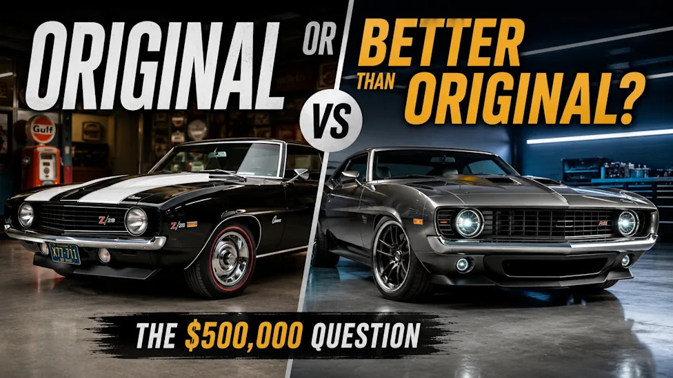 The Collector Car Debate That Refuses to Die: Original or Better Than Original?