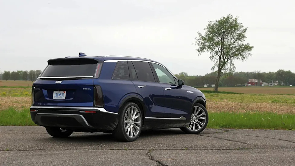 Cadillac, SEAT, Cadillac Recalls Vistiq EVs Over Third-Row Seat That Could Trap a Child