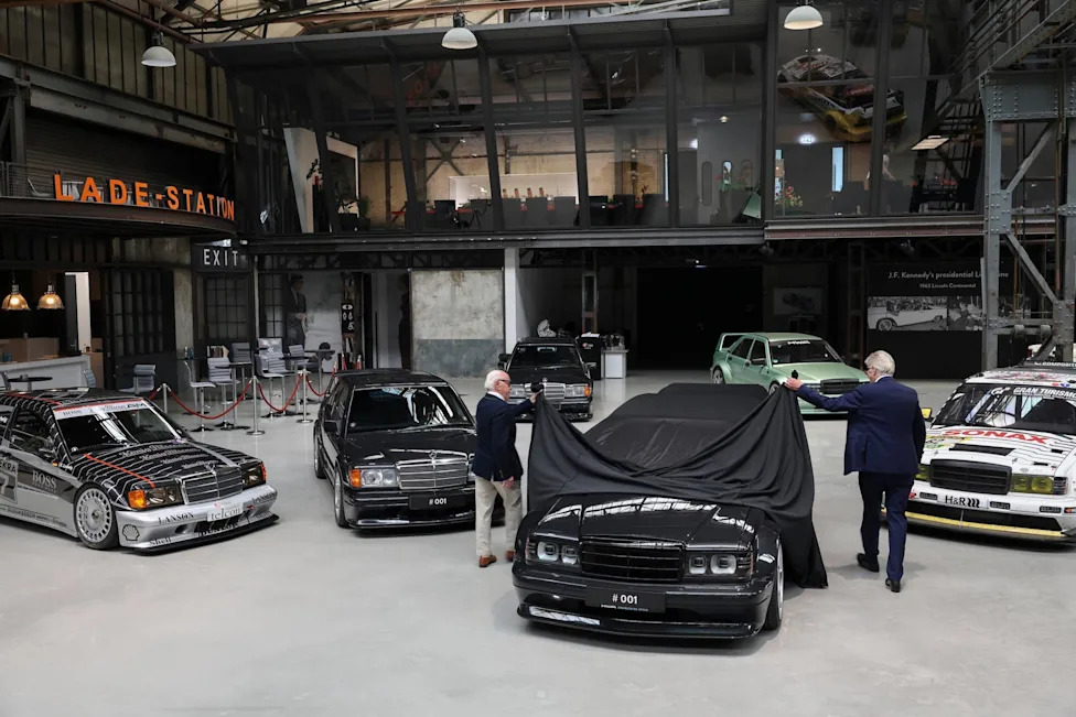 The First $760,000 HWA Evo Now Sits Beside The First Mercedes 190E Evo II